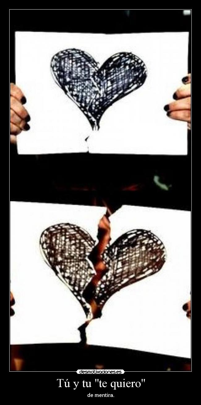 Tú y tu te quiero -