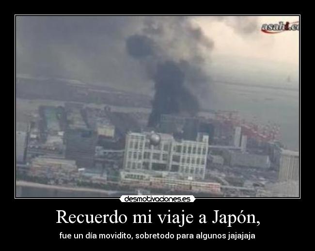 Recuerdo mi viaje a Japón, - 