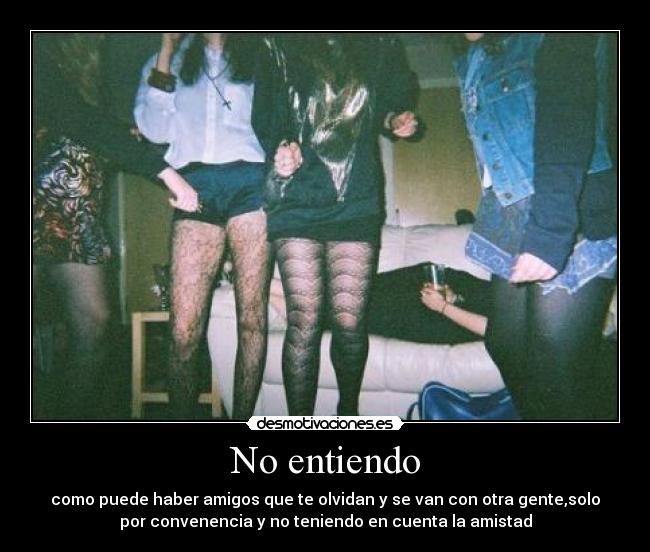 No entiendo - 