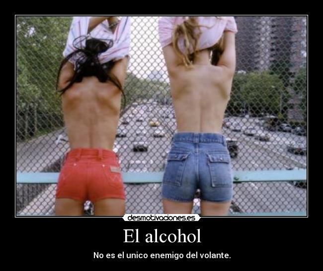 El alcohol -