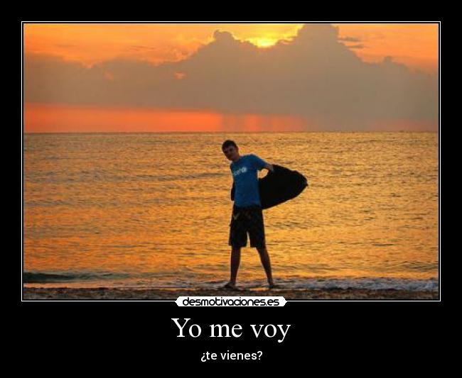 Yo me voy - 