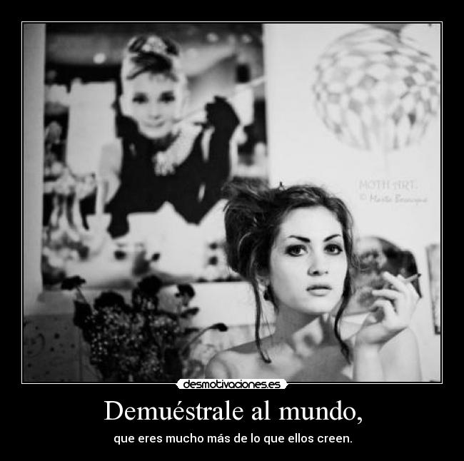 Demuéstrale al mundo, - 