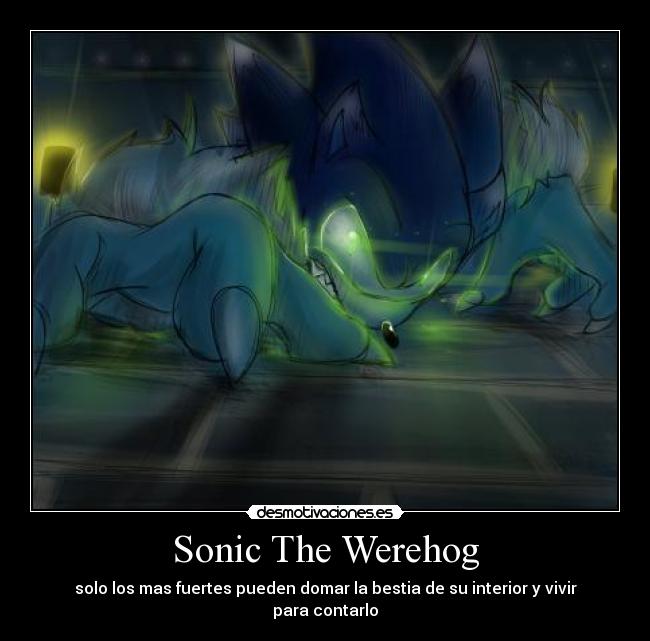 Sonic The Werehog - 