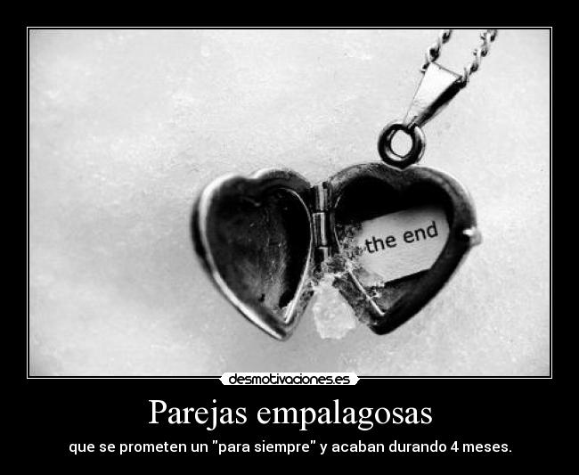 Parejas empalagosas - 