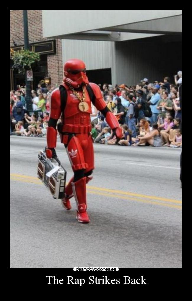 carteles the rap strikes back desmotivaciones