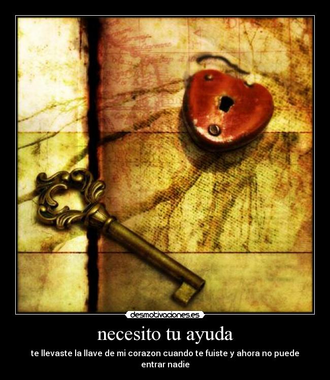 carteles ayuda amor desmotivaciones