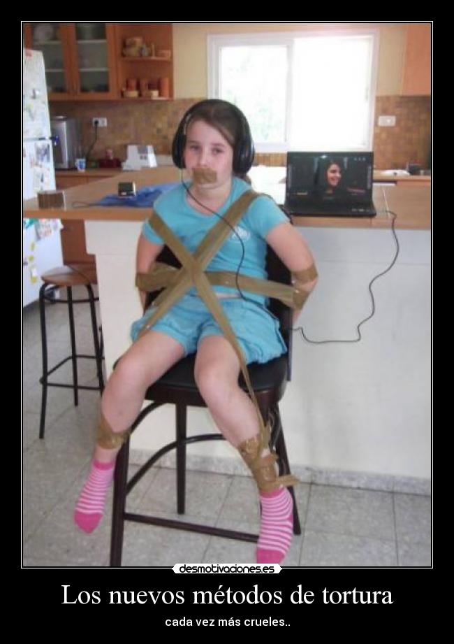 Los nuevos métodos de tortura - cada vez más crueles..