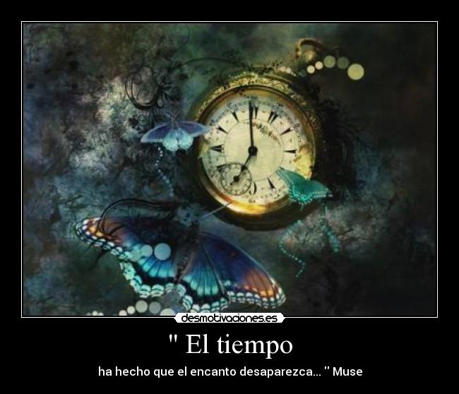 El tiempo -