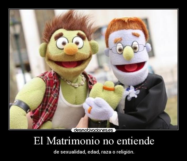 El Matrimonio no entiende -