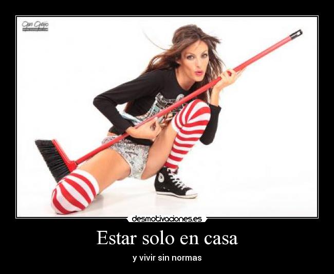 Estar solo en casa - y vivir sin normas