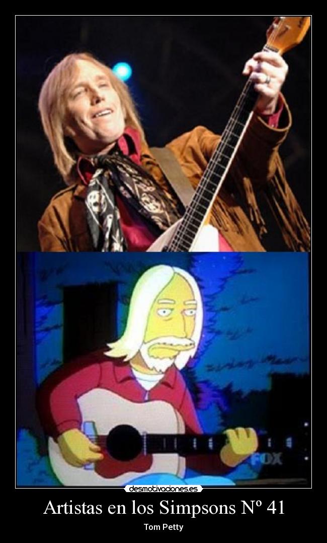 Artistas en los Simpsons Nº 41 - Tom Petty