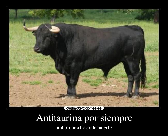 Antitaurina por siempre - 