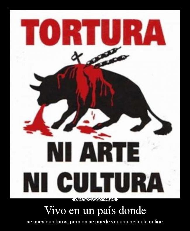 Vivo en un país donde - 