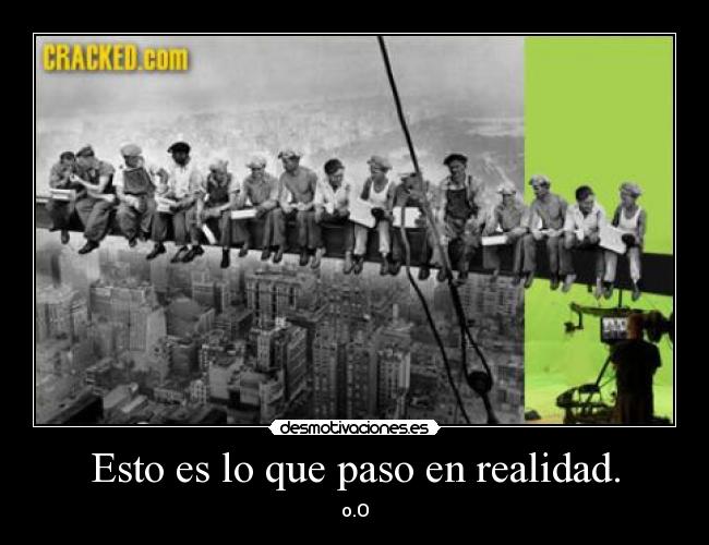 Esto es lo que paso en realidad. - o.O