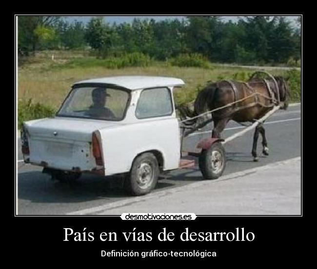 País en vías de desarrollo - Definición gráfico-tecnológica