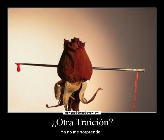 ¿Otra Traición? -