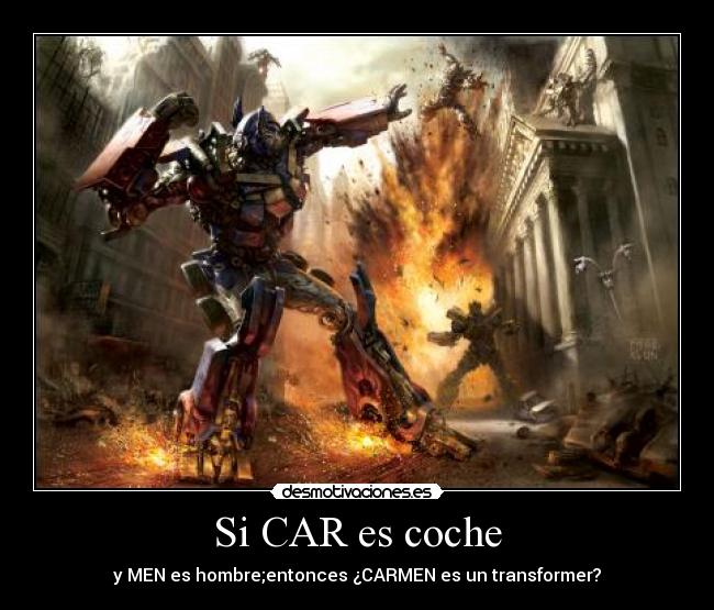 Si CAR es coche -