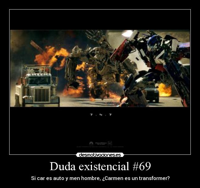 Duda existencial #69 -