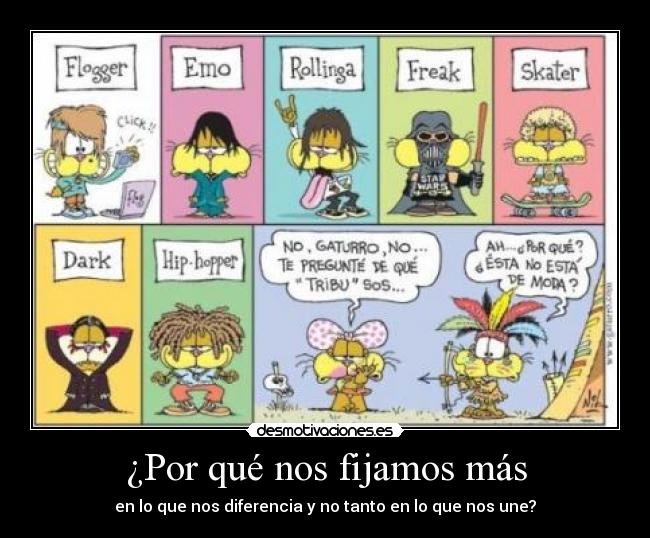 ¿Por qué nos fijamos más -