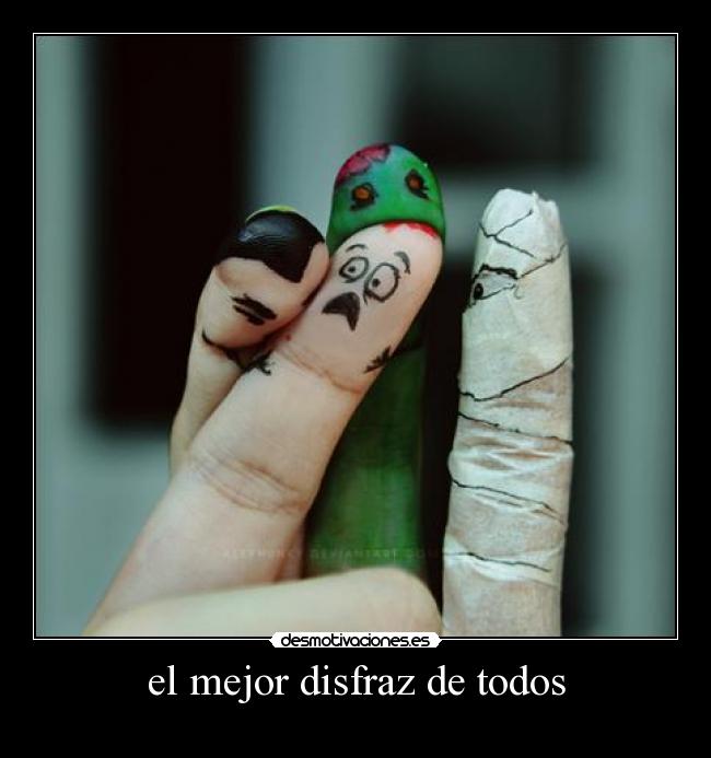 el mejor disfraz de todos -