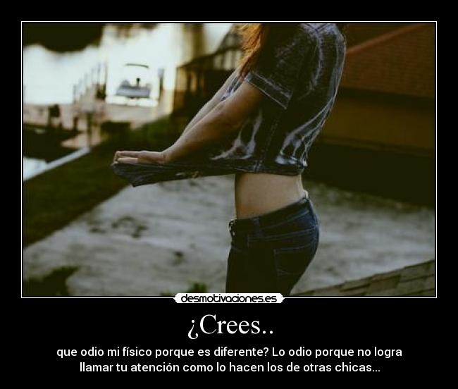 ¿Crees.. -