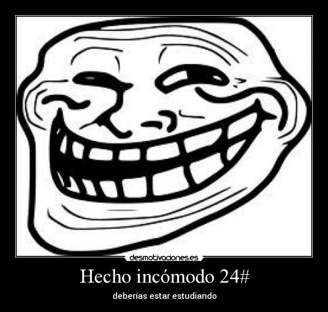 Hecho incómodo 24# - 