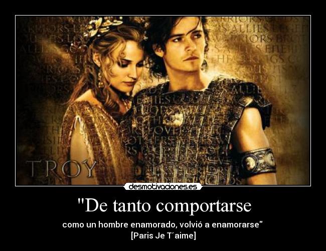 De tanto comportarse - 