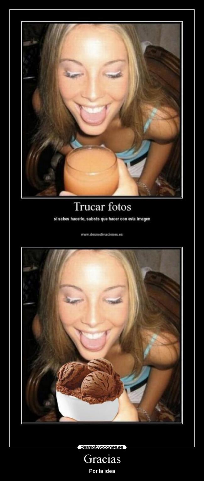 Gracias - Por la idea