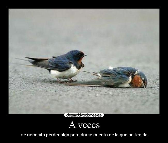 A veces -