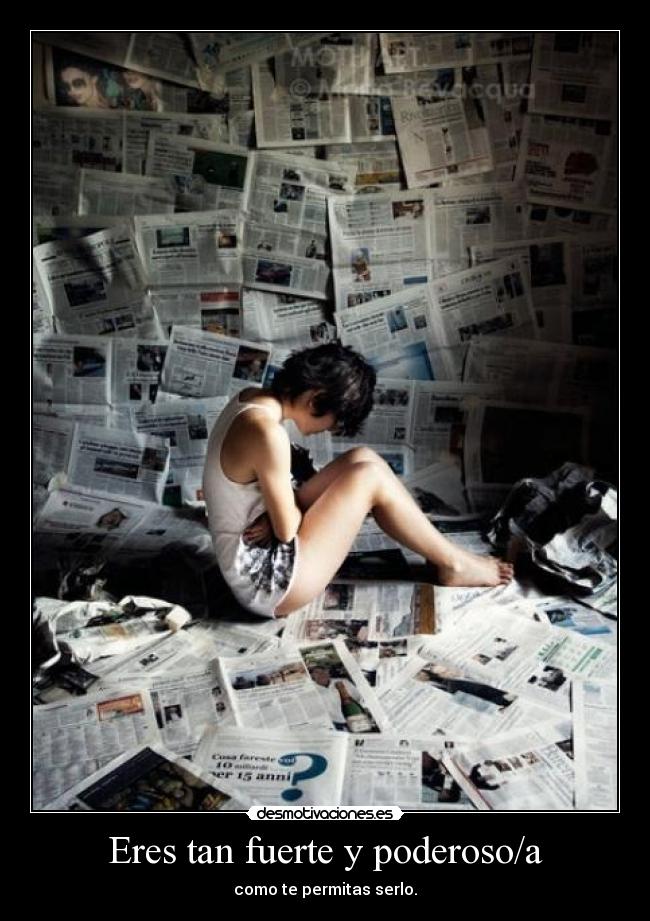 carteles fuerte desmotivaciones