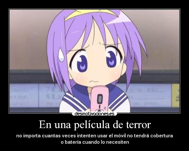 En una película de terror - 