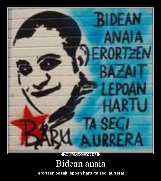 Bidean anaia -