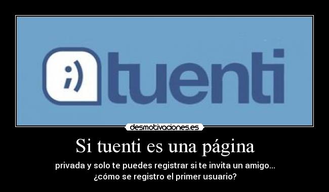 Si tuenti es una página - 