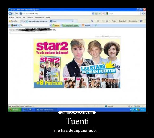 Tuenti - me has decepcionado.....