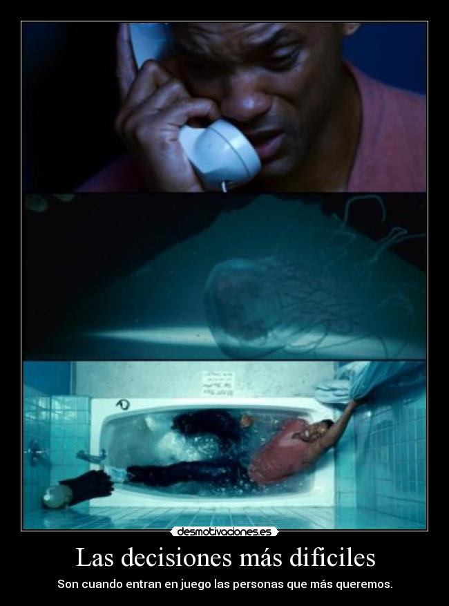 carteles deciciones mortales desmotivaciones