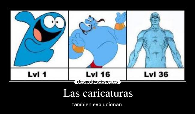 carteles satchroy azul evolucion desmotivaciones