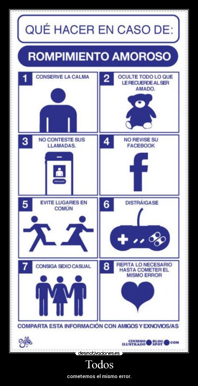 Todos - cometemos el mismo error.