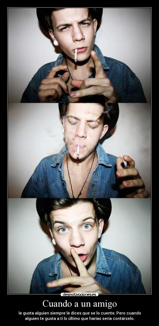 Cuando a un amigo -