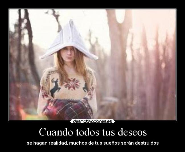 carteles deseos desmotivaciones