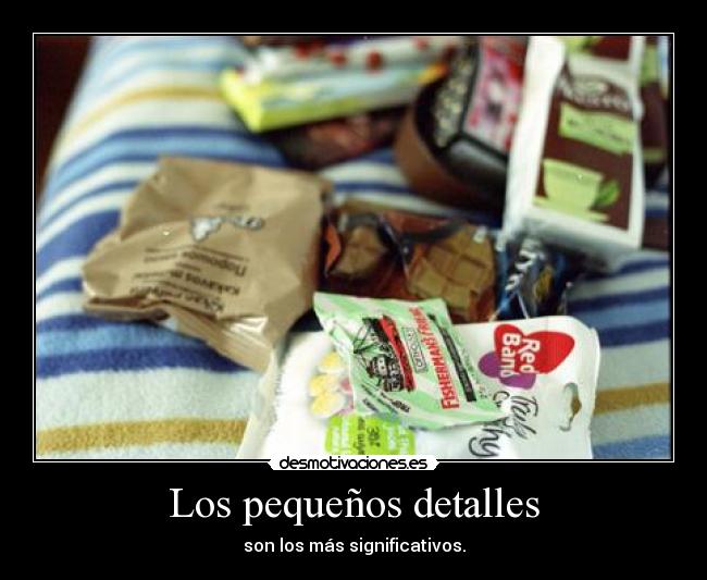 Los pequeños detalles - 