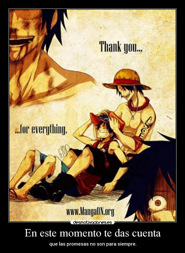 En este momento te das cuenta - 