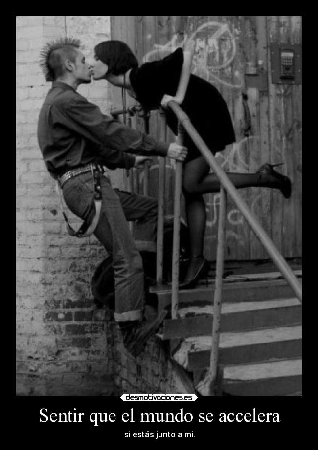 Sentir que el mundo se accelera -