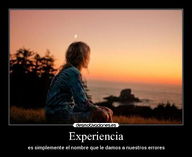 Experiencia - 