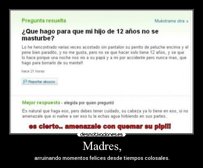 Madres, - 