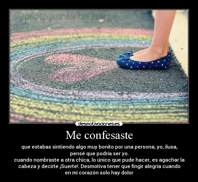 Me confesaste - 