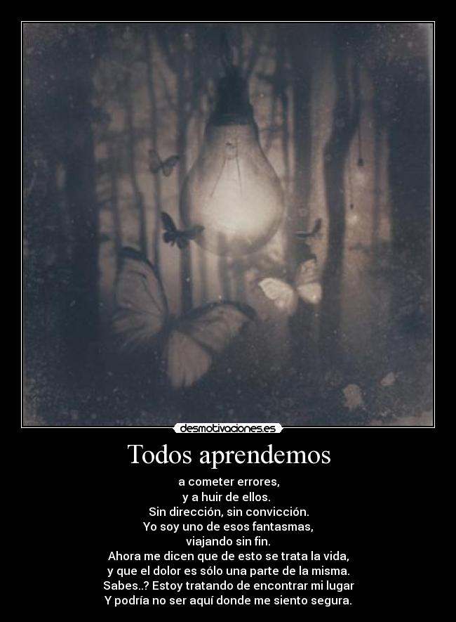 carteles misguided ghostos modificada -paramore desmotivaciones