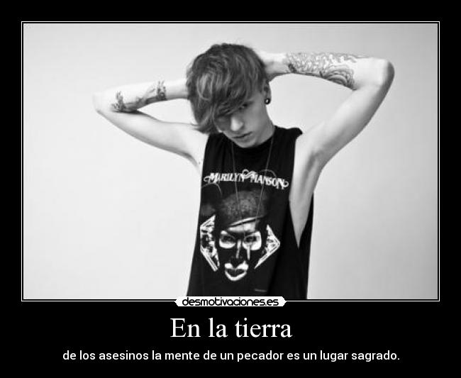 En la tierra -