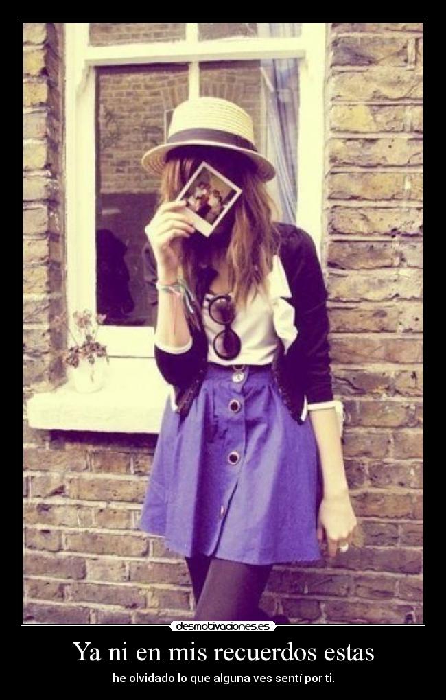 carteles recuerdos olvido desmotivaciones