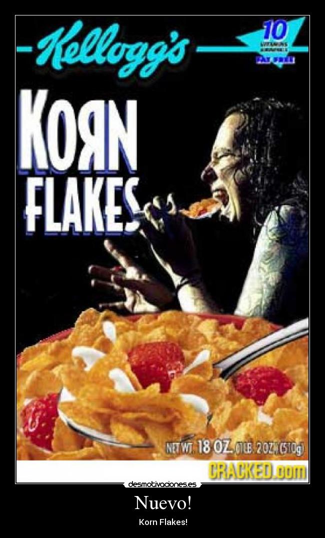 Nuevo! - Korn Flakes!