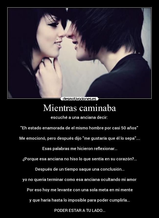 carteles mientras caminaba desmotivaciones